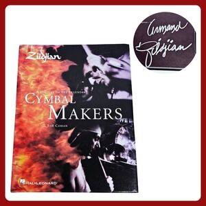 Zildjian Cymbal Makers Book Signed Armand Zildjian History Jon Cohan 1999